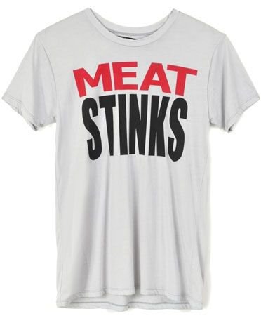 meat stinks t shirt