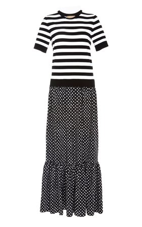 Printed Jersey Maxi Dress by Michael Kors Collection | Moda Operandi