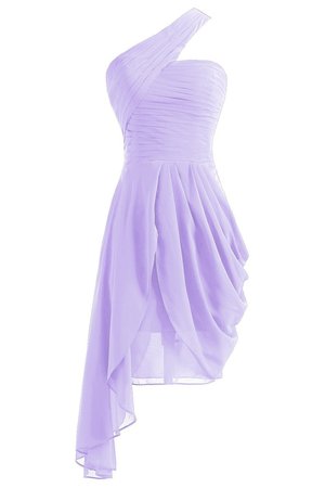 Elegant Sleeveless Knee Length Short Chiffon Bridesmaid Dress - Uniqistic.com