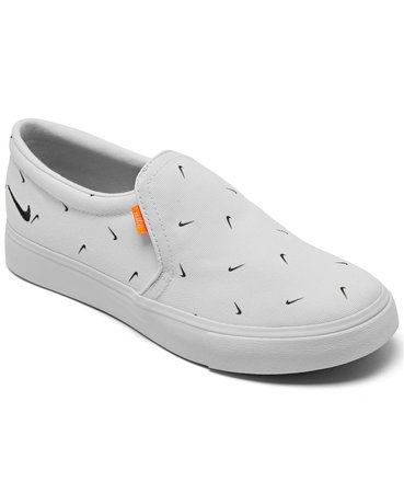 Nike Women's Court Royale AC Slip-On Casual Sneakers from Finish Line & Reviews - Finish Line Athletic Sneakers - Shoes - Macy's