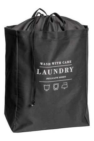 Laundry Bag - Black - Home All | H&M CA