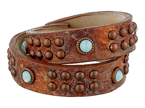 Leatherock B460 leather cuff bracelet