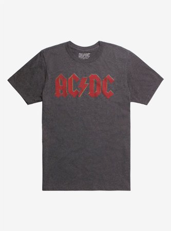 *clipped by @luci-her* AC/DC Faded Logo T-Shirt