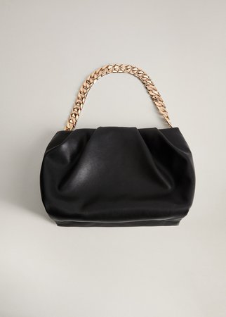 Chain puffed bag - Women | Mango United Kingdom
