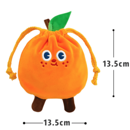 Ugly Orange Plush Storage Bag – Ibentoy