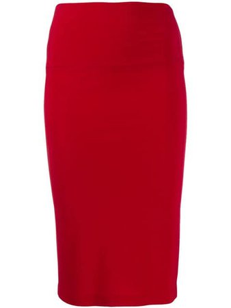 Norma Kamali Fitted Skirt