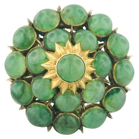 Vintage Jade Jadeite Ring