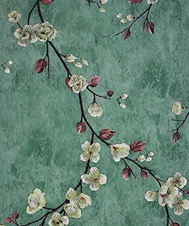 Flower Tree Wallpaper Peel and Stick Wallpaper Self Adhesive Removable Paper Wall Covering Shelf Drawer Liner Vinyl Roll 17.7" x 118" - - Amazon.com