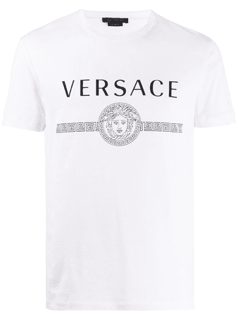Versace medusa print T-shirt