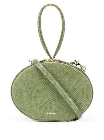 Shop green Cafuné Egg clutch with Express Delivery - Farfetch