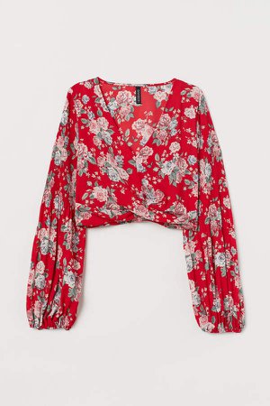 Short Blouse - Red