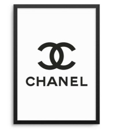 Chanel picture frame