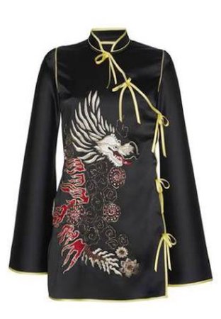 The Attico Stella Kimono Dress