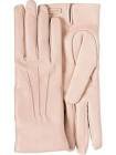 Prada pink leather gloves