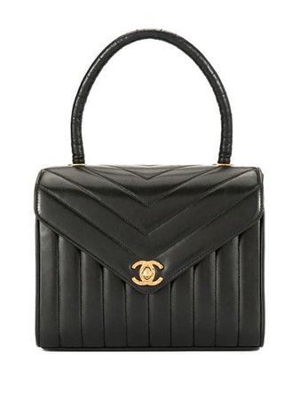 Chanel Vintage Mademoiselle Stitch Handbag