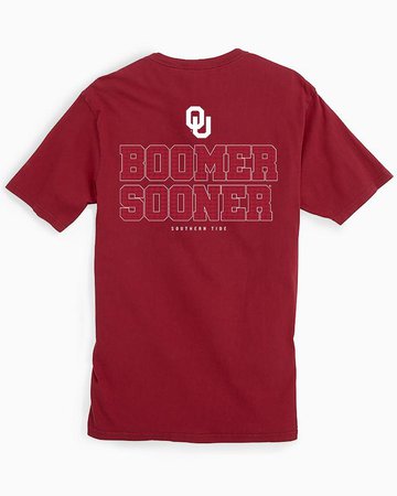 Collegiate Apparel - Oklahoma Sooners Chant T-Shirt | Southern Tide
