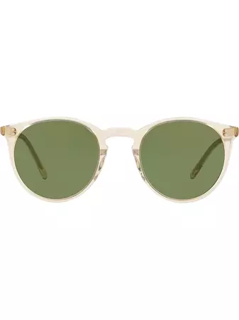 Oliver Peoples O'Malley round-frame Sunglasses - Farfetch