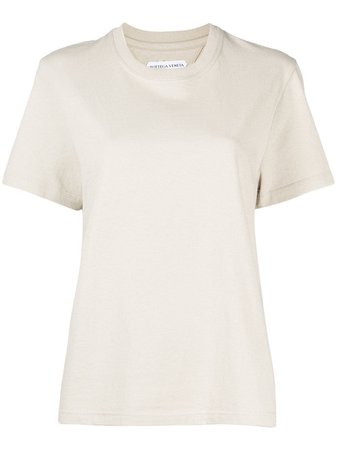 Bottega Veneta beige cotton T-shirt