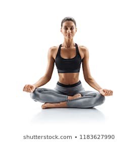 Sporty Young Woman Doing Yoga Practice Stock Photo (Edit Now) 1183627990