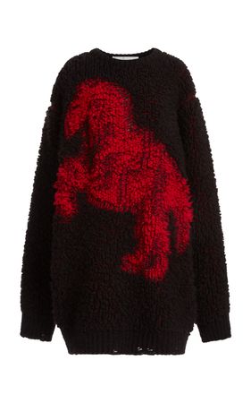 Pixel Horse Wool Jaquard Sweater By Stella Mccartney | Moda Operandi
