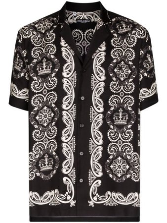 Dolce & Gabbana Bandana Print Shirt - Farfetch
