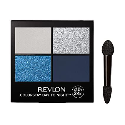 Amazon.com: Revlon ColorStay Day to Night Eyeshadow Quad, Longwear Shadow Palette with Transitional Shades and Buttery Soft Feel, Crease & Smudge Proof, 580 Gorgeous, 0.16 oz : Beauty & Personal Care