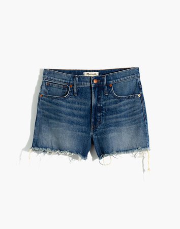 The Perfect Jean Short in Rayburn: Comfort Stretch Edition blue