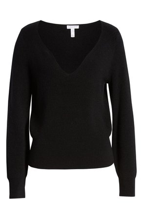 Leith Shaped Neck Sweater | Nordstrom