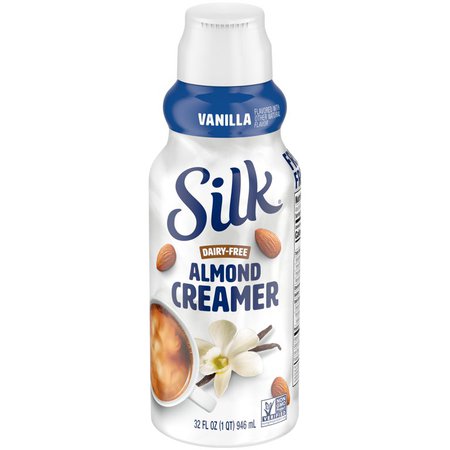 Silk Vanilla Almond Creamer, 1 Quart - Walmart.com
