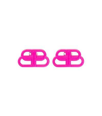 Balenciaga - BB Small stud earrings | Mytheresa