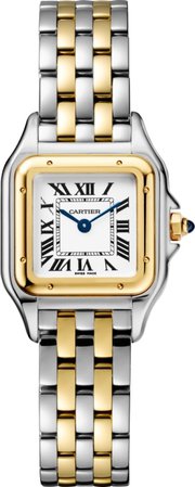 CRW2PN0006 - Panthère de Cartier watch - Small model, yellow gold and steel - Cartier