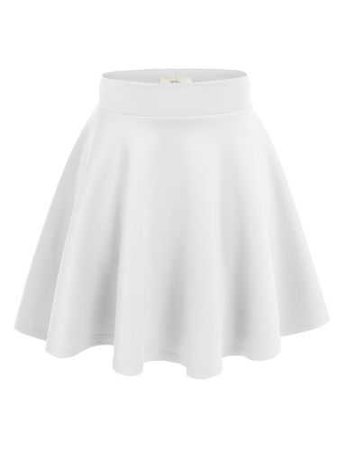 Womens White Skater Skirt, A Line Flared Skirt Reg & Plus Size Skater Skirts USA | eBay