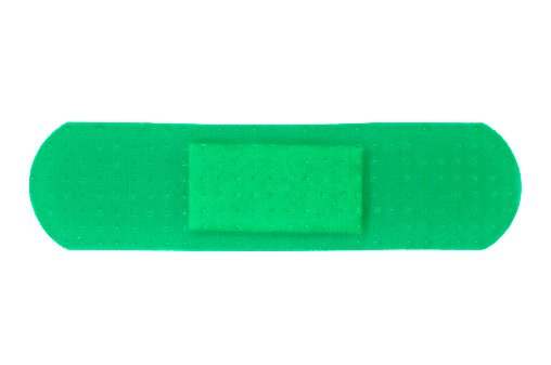 green band-aid