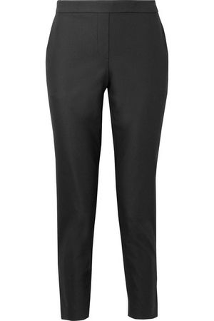 Theory | Thaniel cropped stretch cotton-blend twill slim-leg pants | NET-A-PORTER.COM