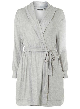 Grey Super-Soft Loungewear Robe - Nightwear & Loungewear - Clothing - Dorothy Perkins
