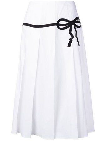 Vivetta contrast ribbon detailed skirt $479 - Buy Online - Mobile Friendly, Fast Delivery, Price