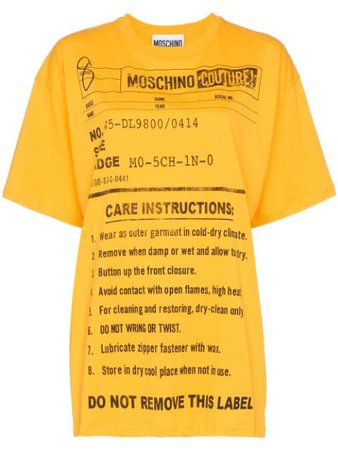 Moschino t-shirt Oversize Imprimé - Farfetch