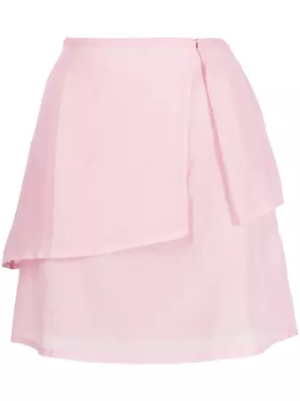 Paloma Wool Layered Wraparound Style Skirt - Farfetch