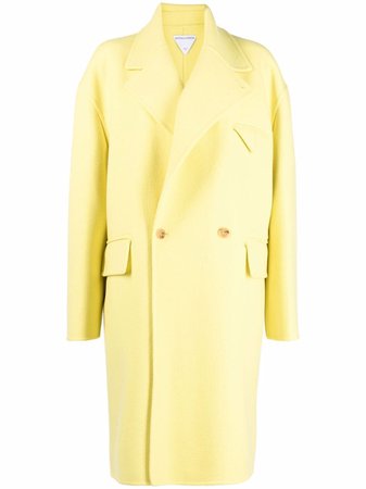 Bottega Veneta double-breasted cashmere coat - FARFETCH