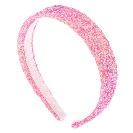 Glitter Headband - Pink | Claire's US