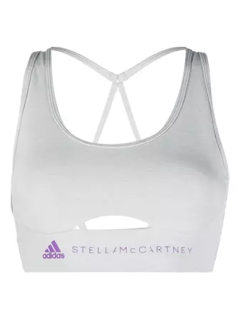 Adidas By Stella McCartney TrueStrength Yoga Sports Bra - Farfetch