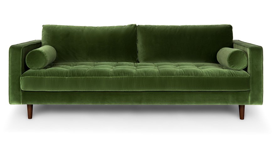 ARTICLE - SVEN grass green sofa