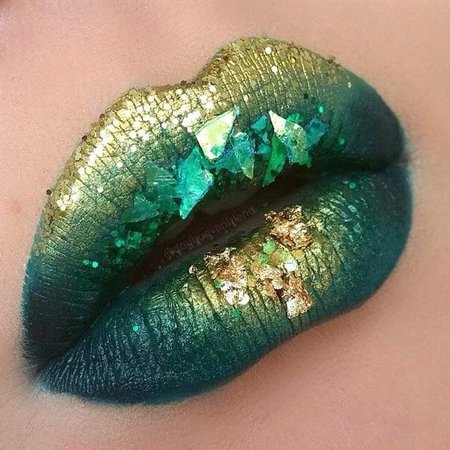 green gem lips