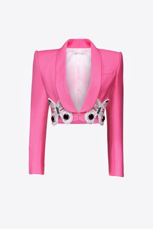 Area pink butterfly jacket