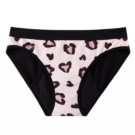Cotton Period Underwear for Teens - Pink Hearts – MyNickerBot