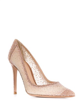 Gianvito Rossi embellished pumps - FARFETCH