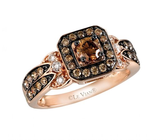 Le Vian Strawberry Gold and Chocolate Diamond Ring | Charm Diamond Centres
