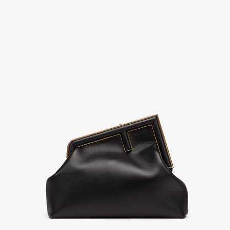 Black leather bag - FENDI FIRST MEDIUM | Fendi