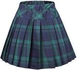 ble n green tarten skirt - Google Search