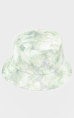 Green Tie Dye Bucket Hat | Accessories | PrettyLittleThing USA